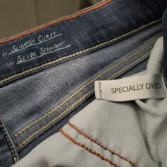 EDDIE BAUER Specially Dyed WOMEN'S SIZE 12 Slightly Curvy - Picture 3 of 4